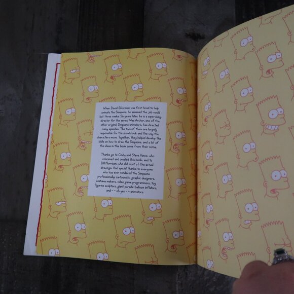 Cartooning with the Simpsons by Matt Groening Paperback 1998 Learn to Draw - Picture 5 of 6